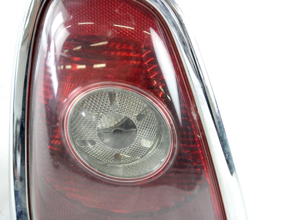 63212757009 FARO FANALE POSTERIORE SINISTRO MINI ONE R56 1.4 B 55KW 3P (2009) RICAMBIO USATO