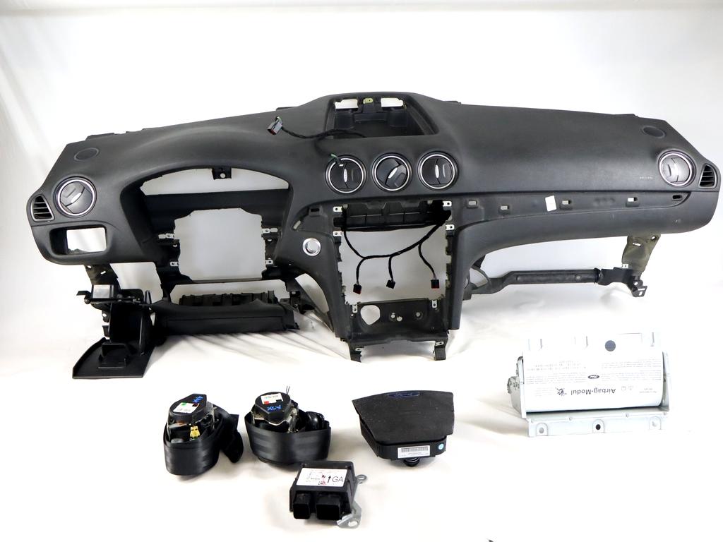 AM2T-14B321-AC KIT AIRBAG FORD S-MAX 2.0 D 120KW 6M 5P (2010) RICAMBIO USATO CON CENTRALINA AIRBAG, AIRBAG VOLANTE 9G9N-61294-ACW 9G9N-6125-ACW AM21-U042B85-ABW 