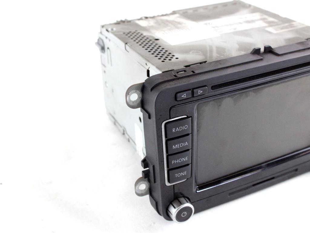 1T0035680H AUTORADIO CON SISTEMA DI NAVIGAZIONE SATELLITARE VOLKSWAGEN PASSAT 1.4 M 110KW AUT 5P (2012) RICAMBIO USATO