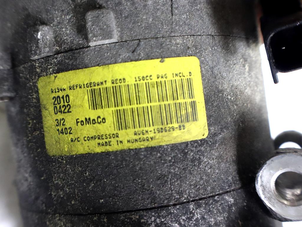 AV6N-19D629-BB COMPRESSORE CLIMATIZZATORE CLIMA A/C FORD S-MAX 2.0 D 120KW 6M 5P (2010) RICAMBIO USATO