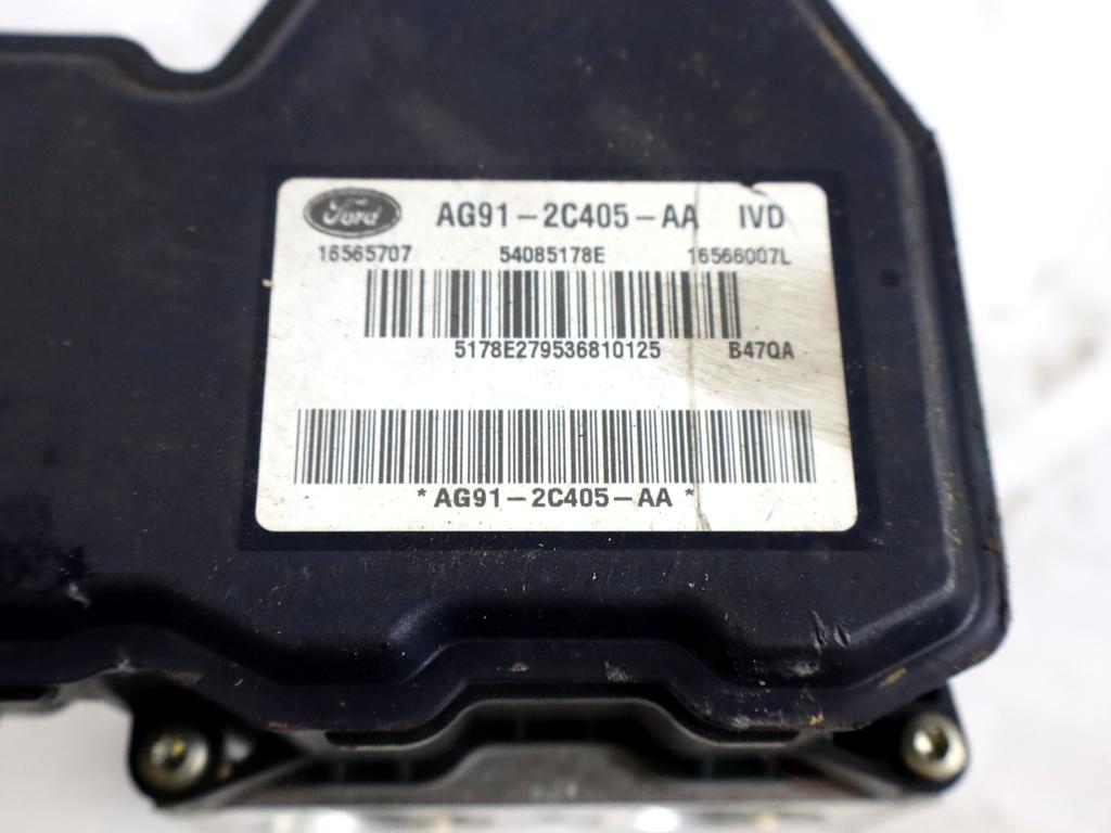 AG91-2C405-AA CENTRALINA POMPA AGGREGATO ABS  FORD S-MAX 2.0 D 120KW 6M 5P (2010) RICAMBIO USATO 16565707 54085178E