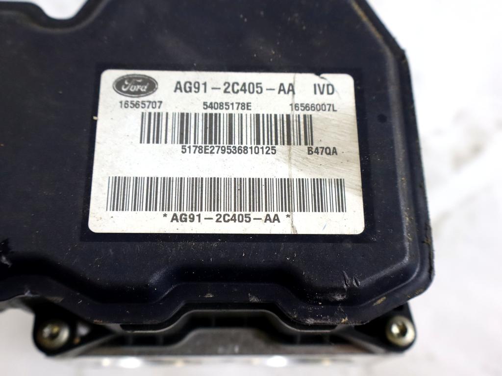 AG91-2C405-AA CENTRALINA POMPA AGGREGATO ABS  FORD S-MAX 2.0 D 120KW 6M 5P (2010) RICAMBIO USATO 16565707 54085178E