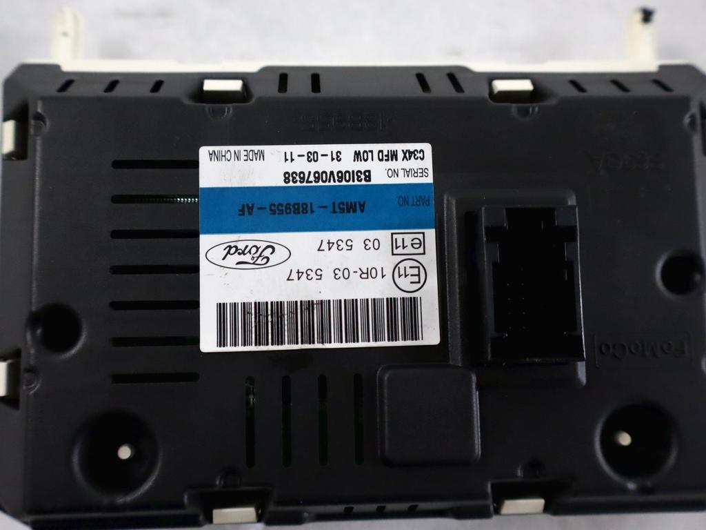 AM5T-18B955-AF DISPLAY COMPUTER DI BORDO FORD FOCUS 1.6 D 85KW 6M 5P (2011) RICAMBIO USATO