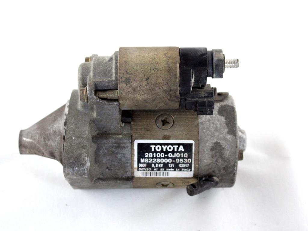 28100-0J010 MOTORINO AVVIAMENTO TOYOTA YARIS 1.0 B 48KW 5M 3P (2003) RICAMBIO USATO