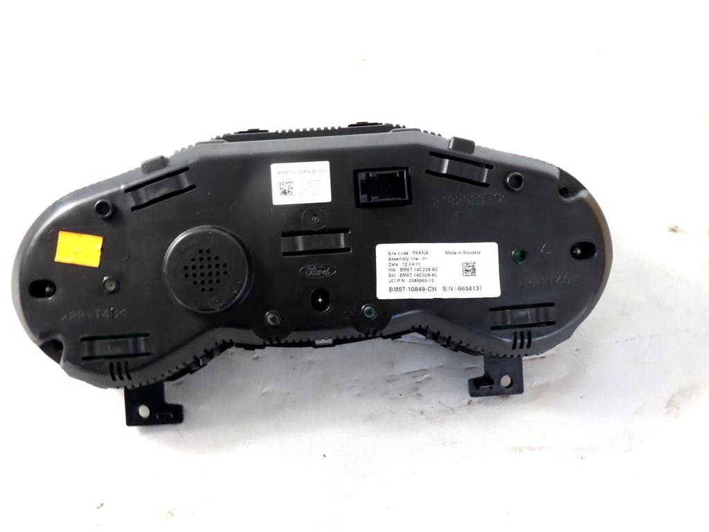 BV61-12A650-NF KIT ACCENSIONE AVVIAMENTO FORD FOCUS 1.6 D 85KW 6M 5P (2011) RICAMBIO USATO CON CENTRALINA MOTORE, QUADRO STRUMENTI CONTACHILOMETRI, BLOCCHETTI ACCENSIONE APERTURA CON CHIAVE BV6T-14014-AMC 3M51-3F880-AE BM5T-10849-CN