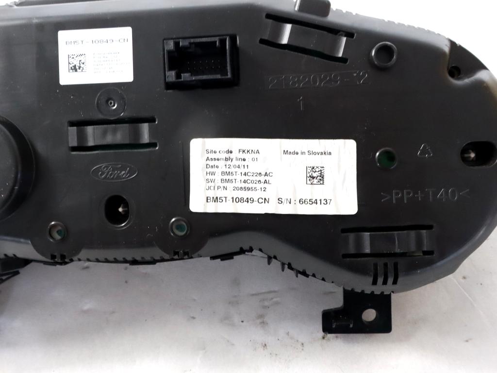 BV61-12A650-NF KIT ACCENSIONE AVVIAMENTO FORD FOCUS 1.6 D 85KW 6M 5P (2011) RICAMBIO USATO CON CENTRALINA MOTORE, QUADRO STRUMENTI CONTACHILOMETRI, BLOCCHETTI ACCENSIONE APERTURA CON CHIAVE BV6T-14014-AMC 3M51-3F880-AE BM5T-10849-CN