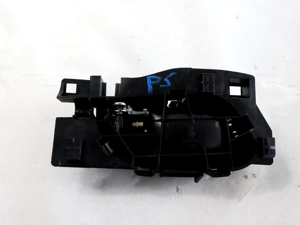 9683446877 MANIGLIA INTERNA PORTA POSTERIORE SINISTRA CITROEN C3 1.1 B 44KW 5M 5P (2012) RICAMBIO USATO