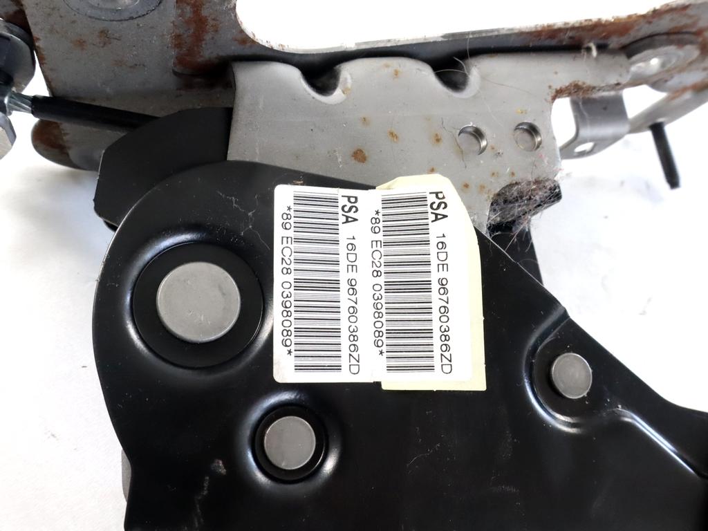 96760386ZD LEVA FRENO DI STAZIONAMENTO A MANO CITROEN C3 1.1 B 44KW 5M 5P (2012) RICAMBIO USATO