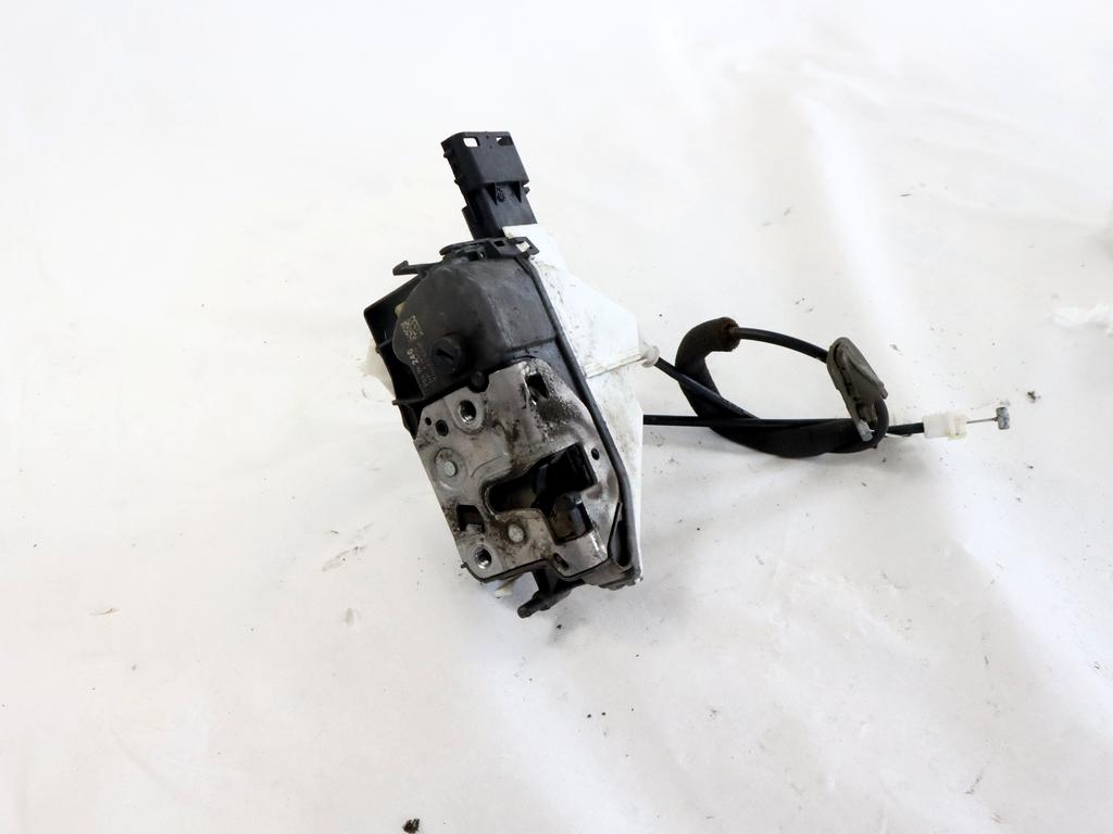 9800624680 CHIUSURA SERRATURA PORTA ANTERIORE DESTRA CITROEN C3 1.1 B 44KW 5M 5P (2012) RICAMBIO USATO