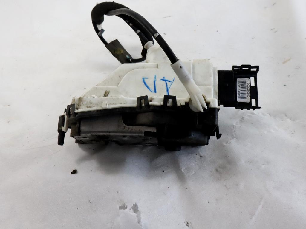 9800624680 CHIUSURA SERRATURA PORTA ANTERIORE DESTRA CITROEN C3 1.1 B 44KW 5M 5P (2012) RICAMBIO USATO