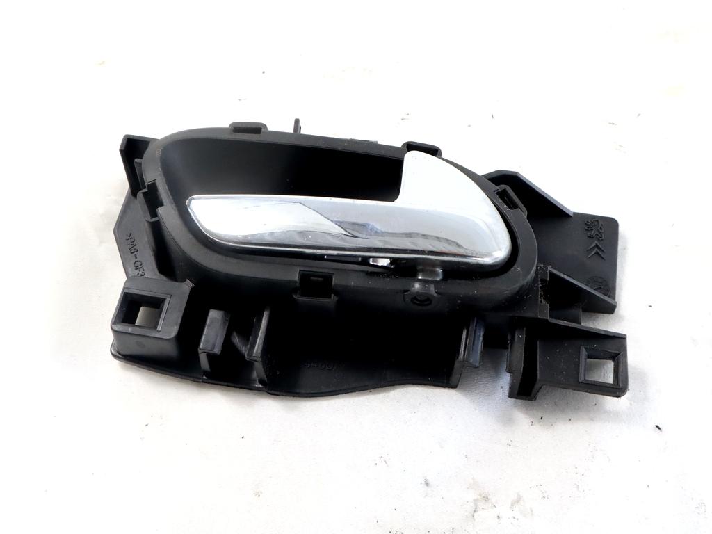 9683446577 MANIGLIA INTERNA PORTA POSTERIORE DESTRA CITROEN C3 1.1 B 44KW 5M 5P (2012) RICAMBIO USATO