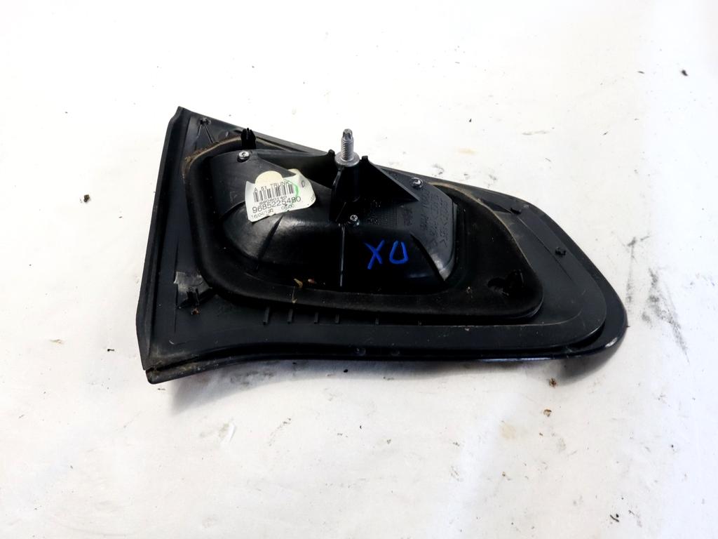 9685225480 FARO FANALE POSTERIORE DESTRO PARTE INTERNA CITROEN C3 1.1 B 44KW 5M 5P (2012) RICAMBIO USATO