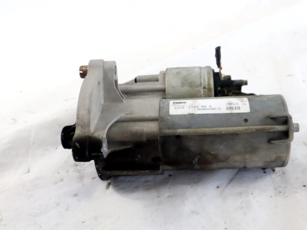 9648644680 MOTORINO AVVIAMENTO CITROEN C3 1.1 B 44KW 5M 5P (2012) RICAMBIO USATO