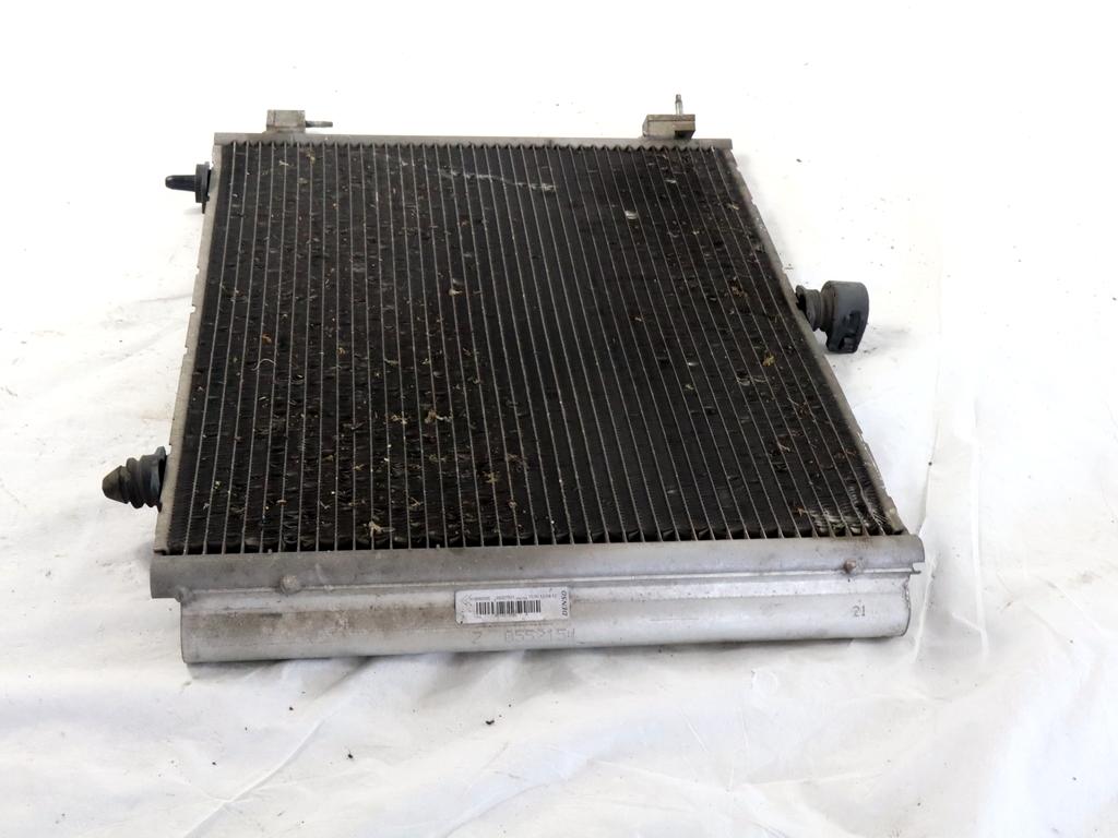 9674813580 CONDENSATORE RADIATORE CLIMATIZZATORE CLIMA A/C CITROEN C3 1.1 B 44KW 5M 5P (2012) RICAMBIO USATO