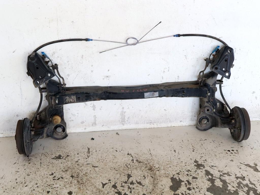 5148W6 PONTE ASSALE POSTERIORE CITROEN C3 1.1 B 44KW 5M 5P (2012) RICAMBIO USATO CON MOZZI E FUSELLI