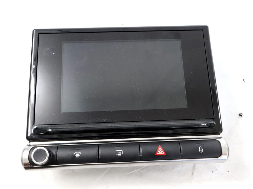 9824298580 DISPLAY SISTEMA MULTIMEDIALE CITROEN C3 1.2 B 61KW 5M 5P (2018) RICAMBIO USATO 98261544XU