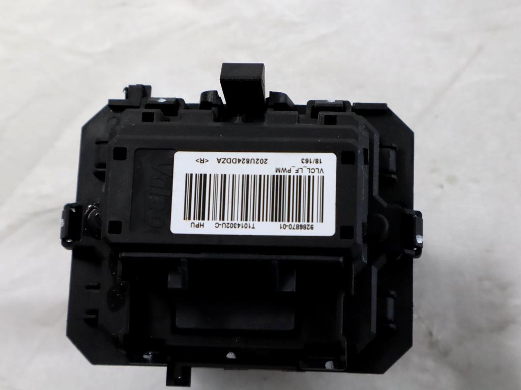 9286870-01 RESISTENZA RISCALDAMENTO CLIMATIZZATORE CITROEN C3 1.2 B 61KW 5M 5P (2018) RICAMBIO USATO T1014302U-C