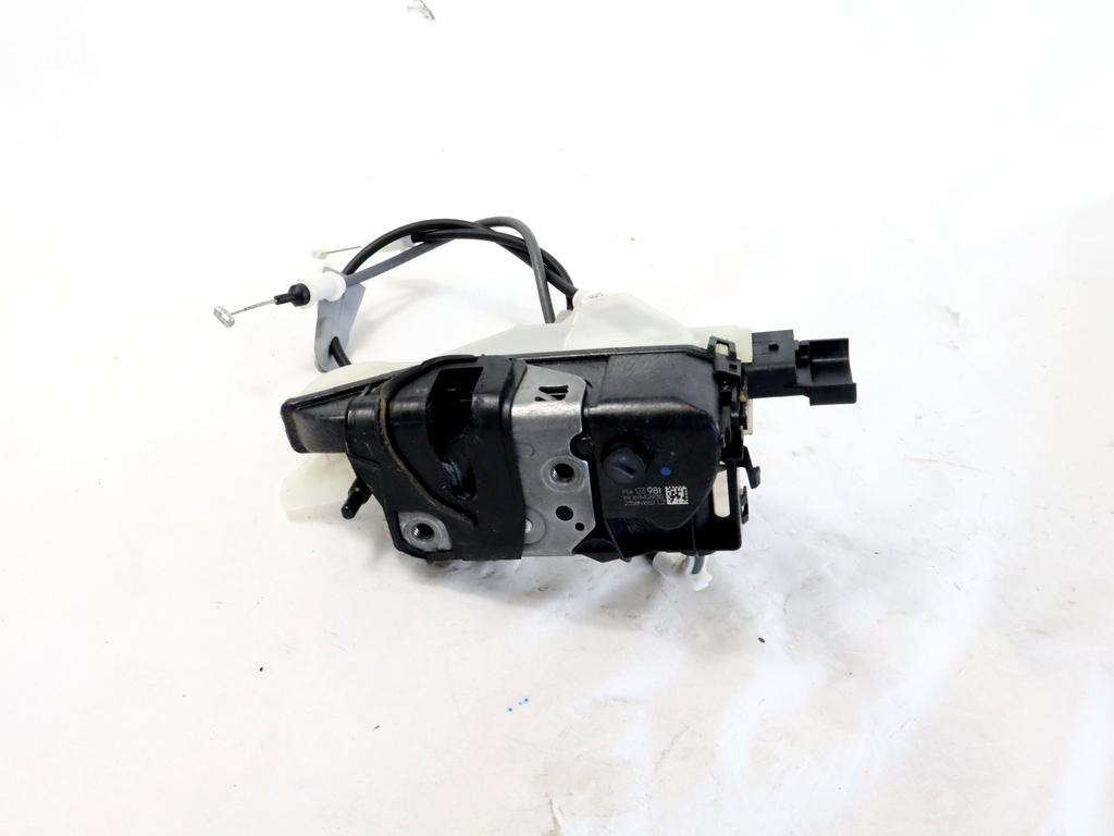 9812398180 CHIUSURA SERRATURA PORTA ANTERIORE SINISTRA CITROEN C3 1.2 B 61KW 5M 5P (2018) RICAMBIO USATO