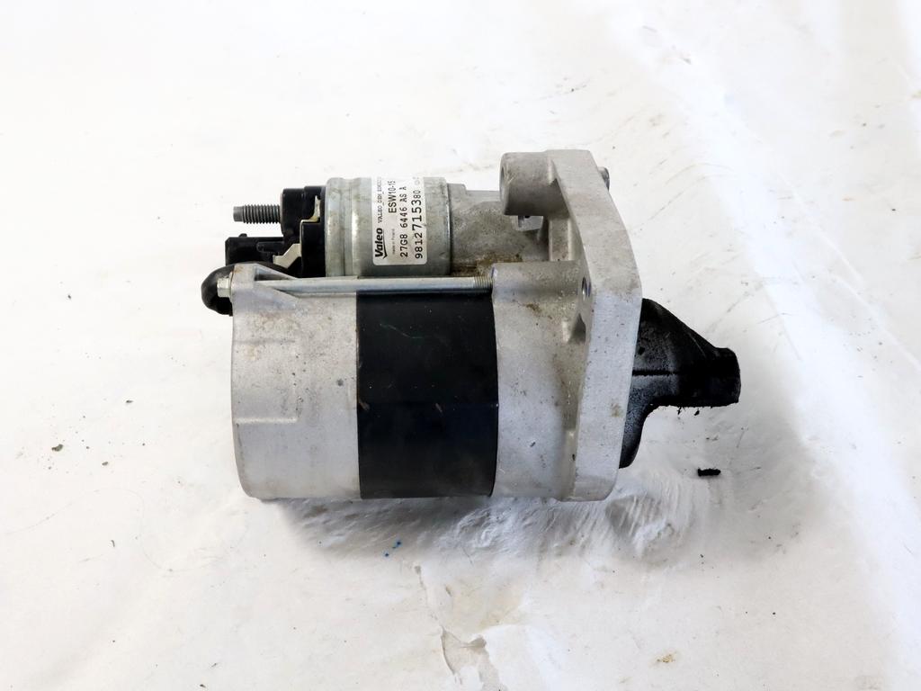 9812715380 MOTORINO AVVIAMENTO CITROEN C3 1.2 B 61KW 5M 5P (2018) RICAMBIO USATO