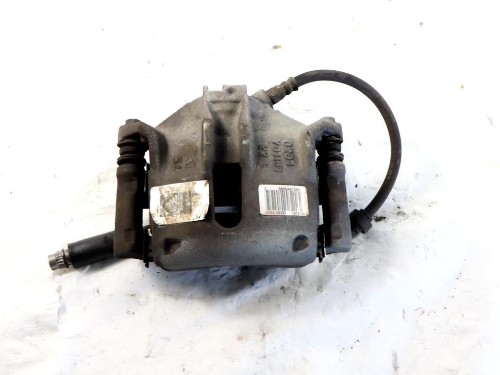 9805497680 PINZA FRENO ANTERIORE SINISTRA CITROEN C3 1.2 B 61KW 5M 5P (2018) RICAMBIO USATO