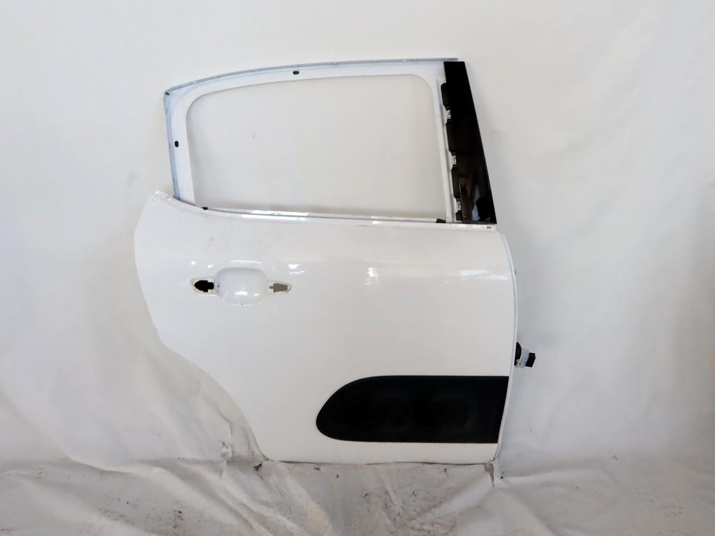 9812716680 PORTA POSTERIORE DESTRA CITROEN C3 1.2 B 61KW 5M 5P (2018) RICAMBIO USATO