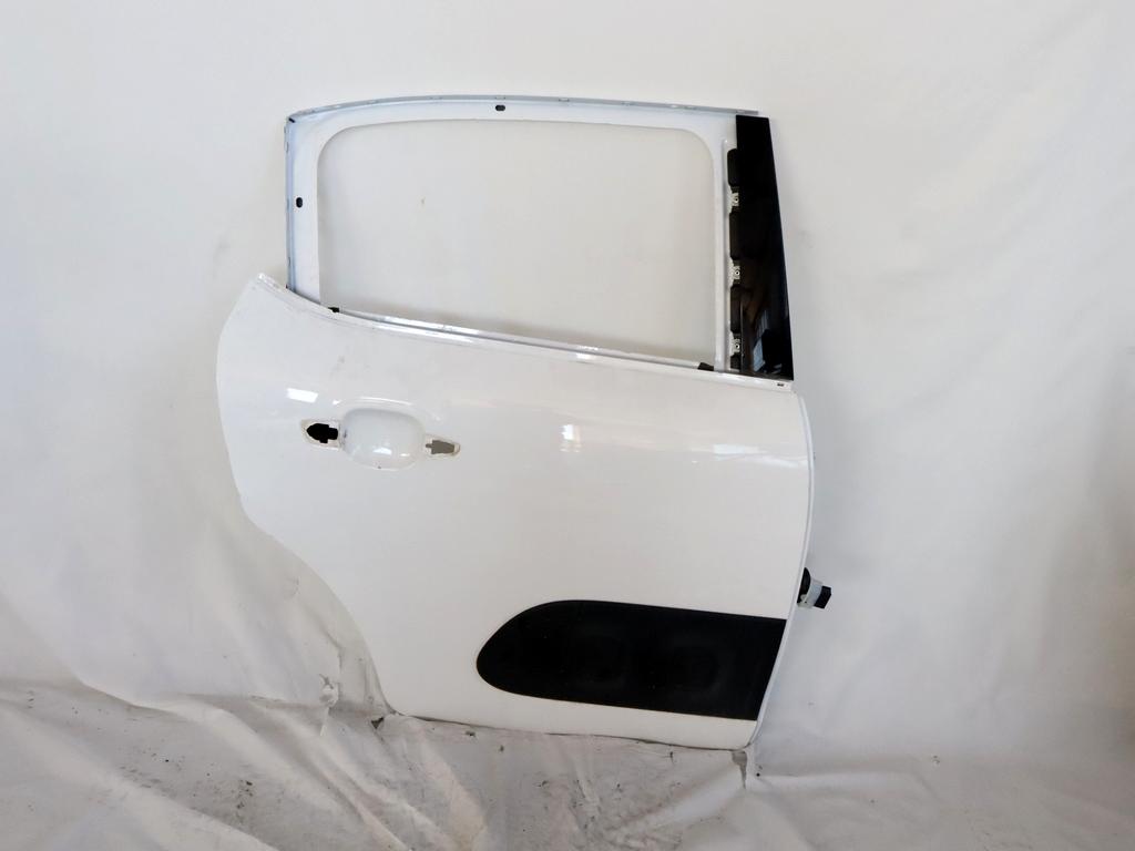 9812716680 PORTA POSTERIORE DESTRA CITROEN C3 1.2 B 61KW 5M 5P (2018) RICAMBIO USATO