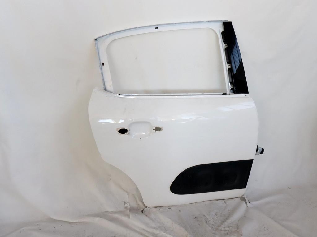 9812716680 PORTA POSTERIORE DESTRA CITROEN C3 1.2 B 61KW 5M 5P (2018) RICAMBIO USATO