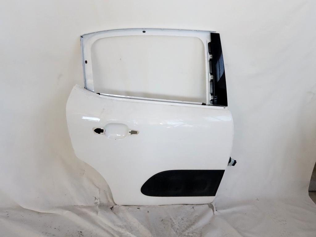 9812716680 PORTA POSTERIORE DESTRA CITROEN C3 1.2 B 61KW 5M 5P (2018) RICAMBIO USATO