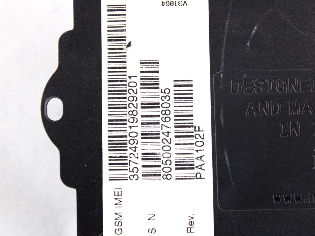 CENTRALINA AMPLIFICATORE ANTENNA OPEL ASTRA H 1.4 B 66KW 5M 5P (2008) RICAMBIO USATO