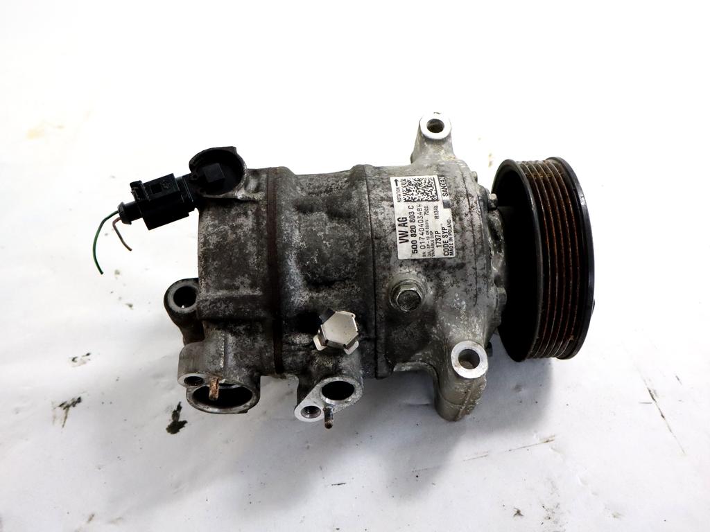 5Q0820803C COMPRESSORE CLIMATIZZATORE CLIMA A/C SKODA OCTAVIA SW 1.6 D 77KW 5M 5P (2014) RICAMBIO USATO