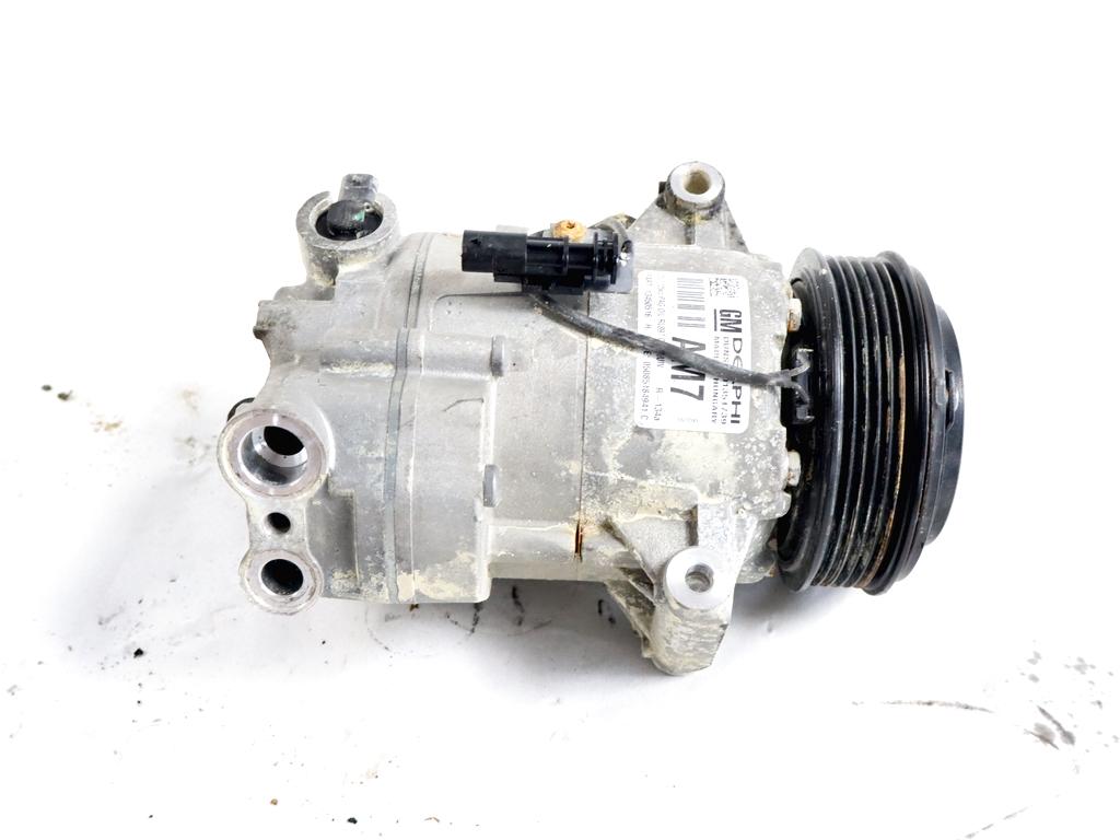 13450516 COMPRESSORE CLIMATIZZATORE CLIMA A/C OPEL ASTRA J 1.6 D 100KW 6M 5P (2015) RICAMBIO USATO