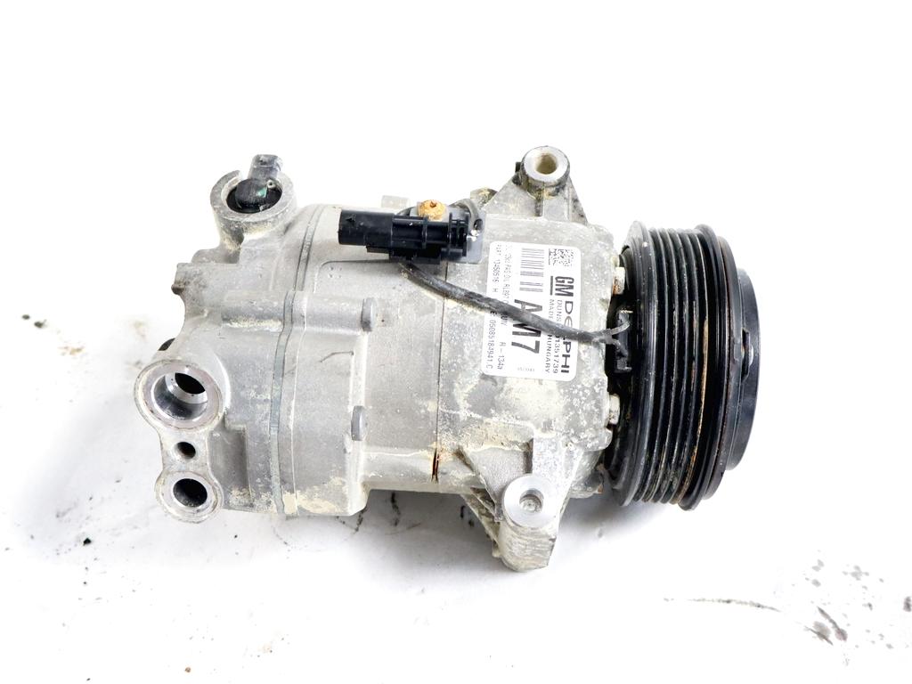 13450516 COMPRESSORE CLIMATIZZATORE CLIMA A/C OPEL ASTRA J 1.6 D 100KW 6M 5P (2015) RICAMBIO USATO