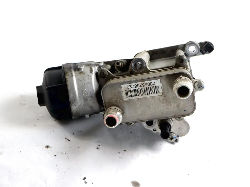 55236720 RADIATORE SUPPORTO FILTRO OLIO MOTORE ALFA ROMEO GIULIETTA 1.6 D 77KW 6M 5P (2014) RICAMBIO USATO