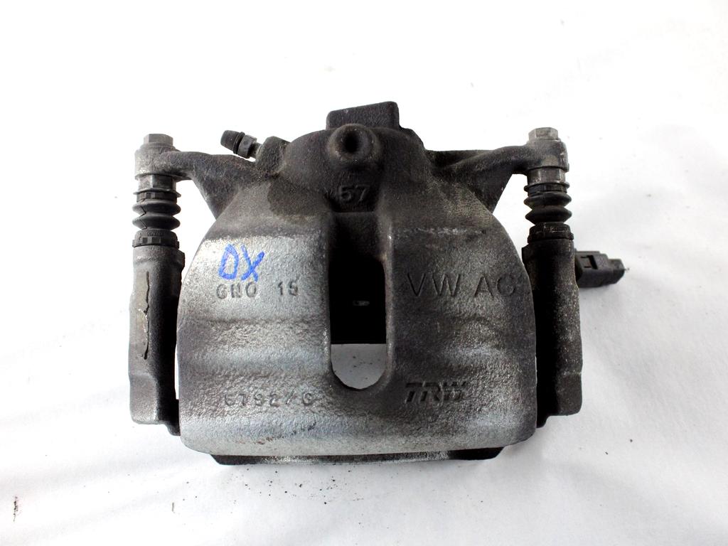 8V0615124D PINZA FRENO ANTERIORE DESTRA VOLKSWAGEN GOLF 7 1.4 B 92KW AUT 5P (2017) RICAMBIO USATO