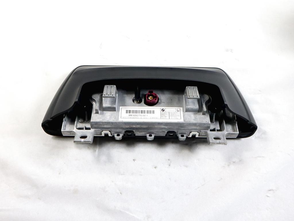 9262753 DISPLAY COMPUTER DI BORDO BMW SERIE 3 316D F31 SW 2.0 D 85KW 6M 5P (2013) RICAMBIO USATO