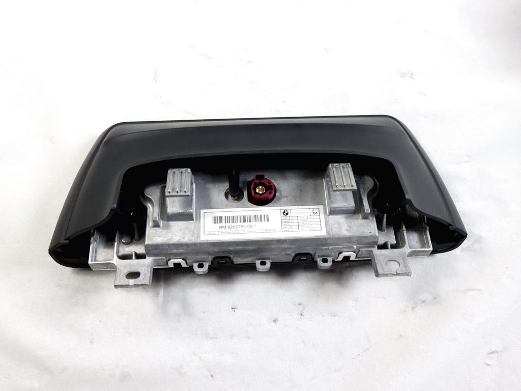 9262753 DISPLAY COMPUTER DI BORDO BMW SERIE 3 316D F31 SW 2.0 D 85KW 6M 5P (2013) RICAMBIO USATO