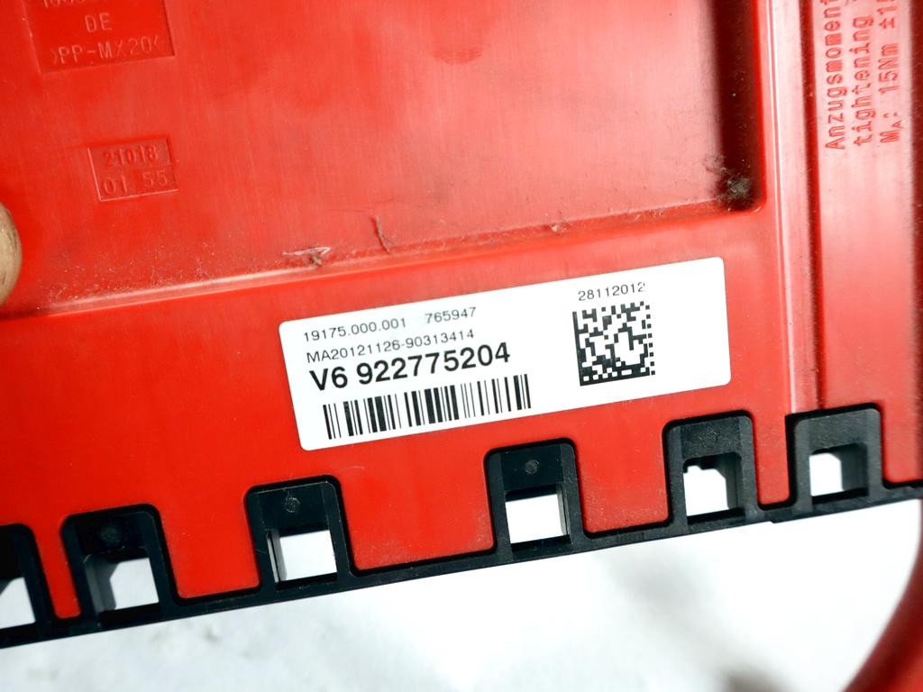 9227752 DISTRIBUTORE DI POTENZA TERMINALE POSITIVO BATTERIA BMW SERIE 3 316D F31 SW 2.0 D 85KW 6M 5P (2013) RICAMBIO USATO