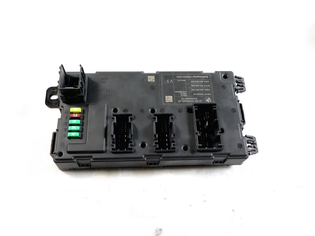 61359298960 CENTRALINA BODY COMPUTER BMW SERIE 3 316D F31 SW 2.0 D 85KW 6M 5P (2013) RICAMBIO USATO