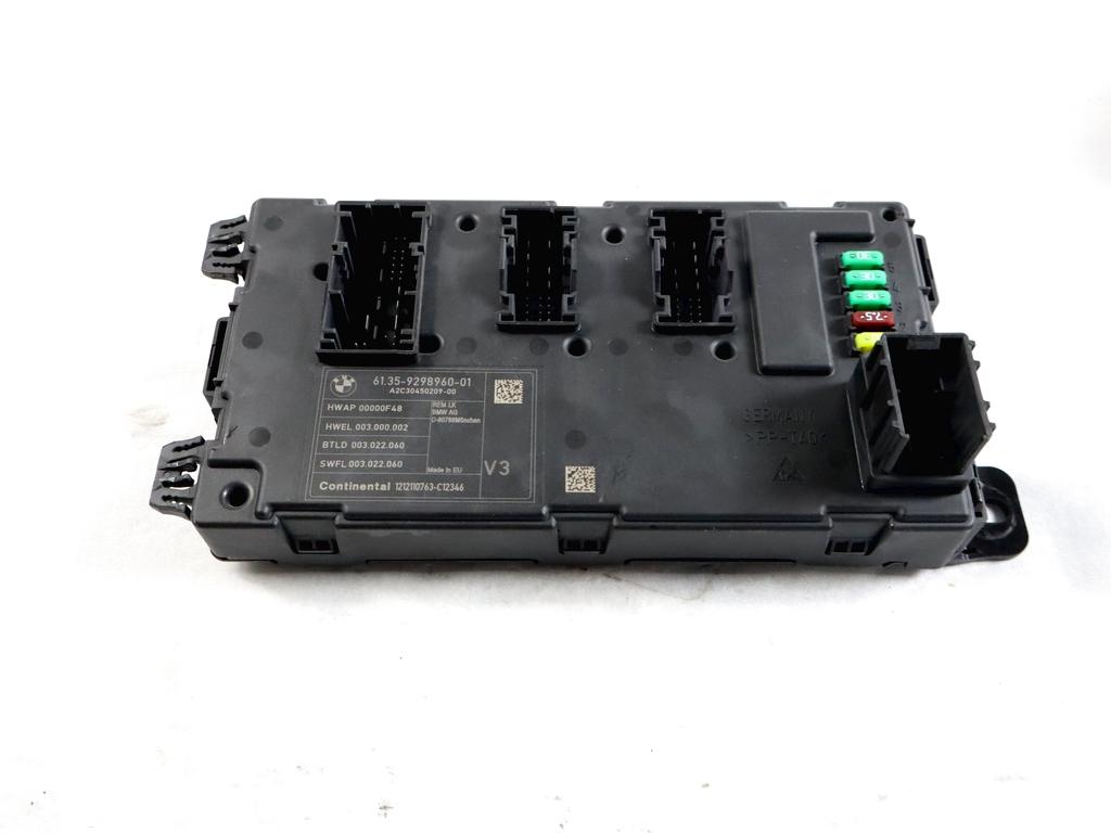 61359298960 CENTRALINA BODY COMPUTER BMW SERIE 3 316D F31 SW 2.0 D 85KW 6M 5P (2013) RICAMBIO USATO