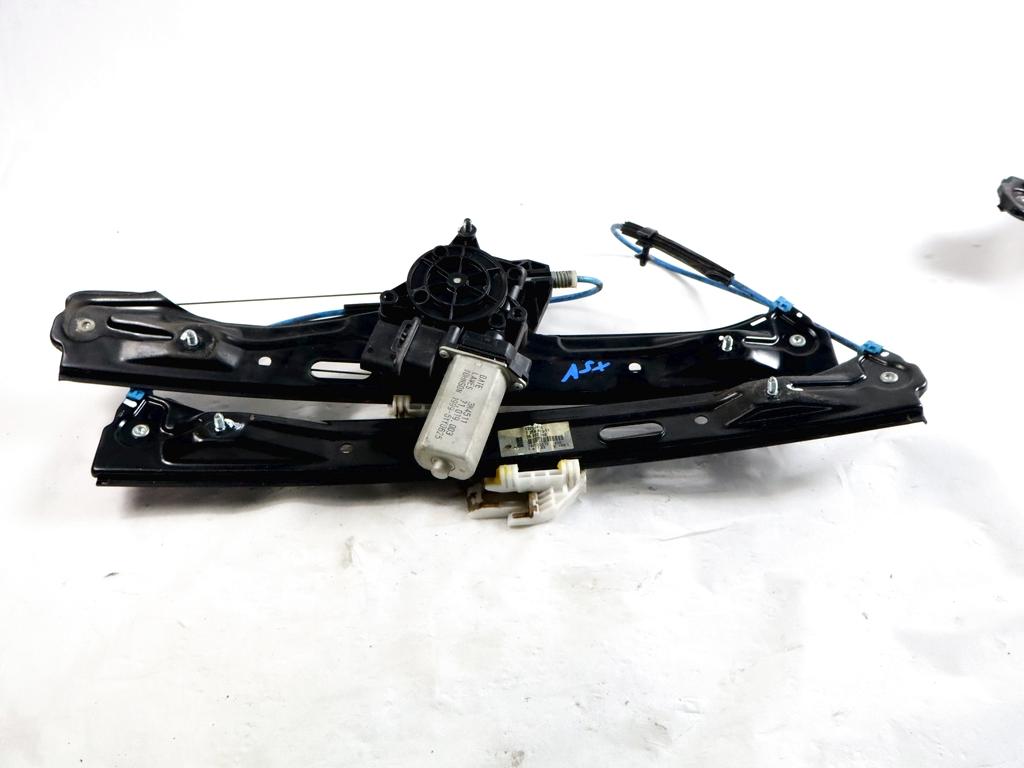 7259823 MOTORINO MECCANISMO ALZA-VETRO ALZA-CRISTALLO PORTA ANTERIORE SINISTRA BMW SERIE 3 316D F31 SW 2.0 D 85KW 6M 5P (2013) RICAMBIO USATO 67622460251