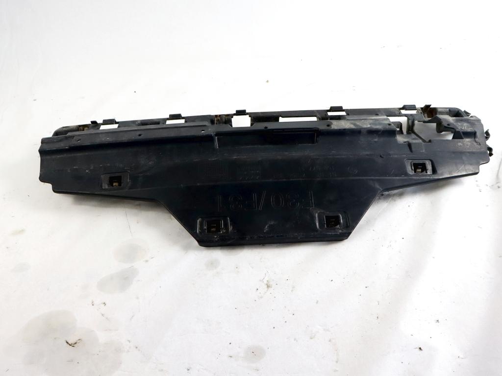 51127256921 SUPPORTO INFERIORE CENTRALE PARAURTI POSTERIORE BMW SERIE 3 316D F31 SW 2.0 D 85KW 6M 5P (2013) RICAMBIO USATO