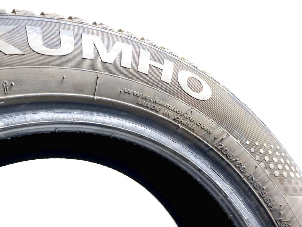 205/60 R16 96H KUMHO WINTERCRAFT WP51 6,32MM 6,35MM A3522 PNEUMATICI INVERNALI M+S (QUANTITÀ 4 GOMME)