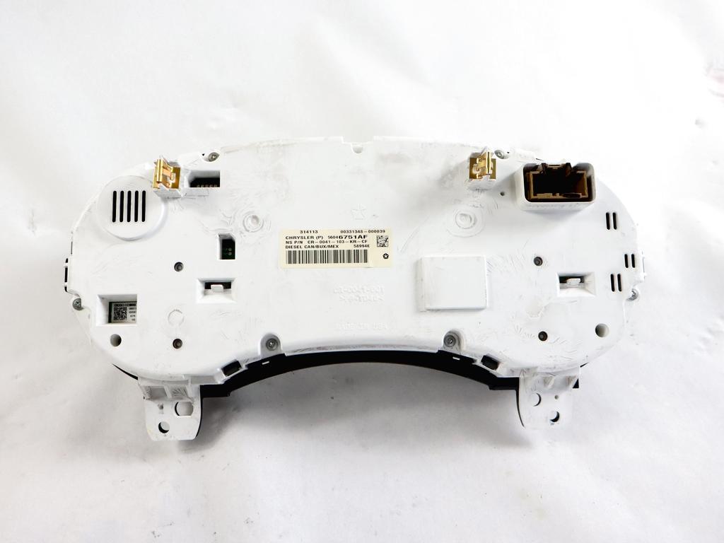 56046751AF QUADRO STRUMENTI CONTACHILOMETRI FIAT FREEMONT 2.0 D 125KW 6M 5P (2012) RICAMBIO USATO