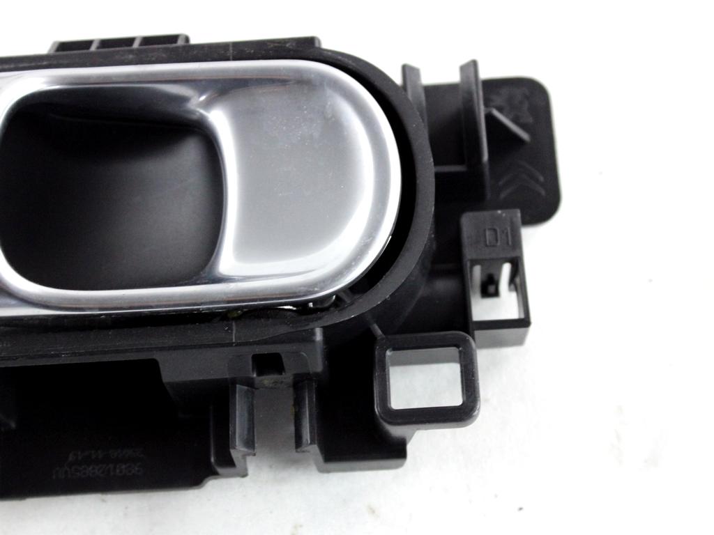 98012885VV MANIGLIA INTERNA PORTA ANTERIORE DESTRA CITROEN C3 1.2 B 60KW 5M 5P (2018) RICAMBIO USATO