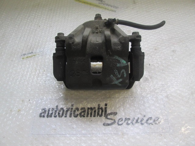 SPREDNJE LEVE ZAVORNE CELJUSTI  OEM N. 581802EA10 ORIGINAL REZERVNI DEL HYUNDAI TUCSON JM MK1 (2004 - 2009) DIESEL LETNIK 2007