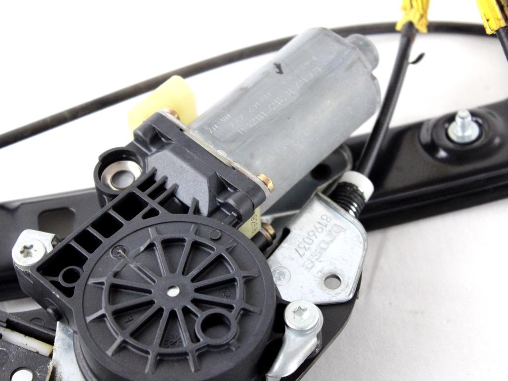 51337020659 MOTORINO MECCANISMO ALZA-VETRO ALZACRISTALLO PORTA ANTERIORE SINISTRA BMW SERIE 3 320D E46 SW 2.0 D 110KW 6M 5P (2004) RICAMBIO USATO 67628362063