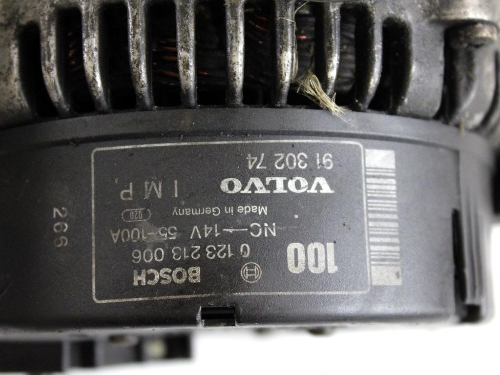 9130274 ALTERNATORE VOLVO 850 SW 2.0 B 93KW 5M 5P (1996) RICAMBIO USATO