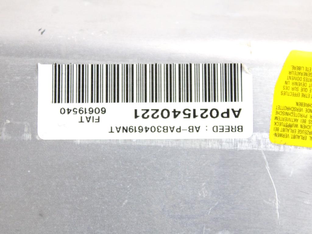 60675880 KIT AIRBAG ALFA ROMEO 156 R 1.8 B 103KW 5M 4P (2002) RICAMBIO USATO CON PRETENSIONATORI CINTURE DI SICUREZZA, CENTRALINA AIRBAG, AIRBAG VOLANTE GUIDATORE, AIRBAG PASSEGGERO 735289920 60619540 