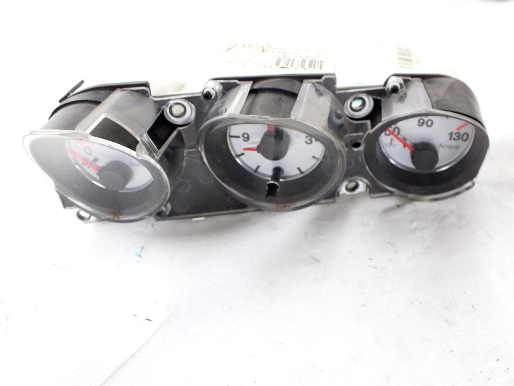 156034487 QUADRO STRUMENTI CENTRALE CRUSCOTTO INDICATORE LIVELLO CARBURANTE OROLOGIO TEMPERATURA ACQUA MOTORE ALFA ROMEO 156 R 1.8 B 103KW 5M 4P (2002) RICAMBIO USATO