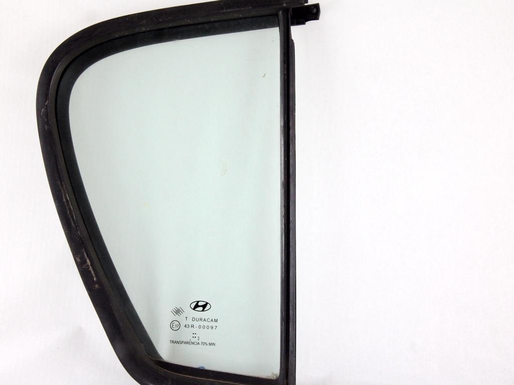 834271J010 VETRO FISSO PORTA POSTERIORE DESTRA HYUNDAI I20 1.2 G 63KW 5M 5P (2013) RICAMBIO USATO